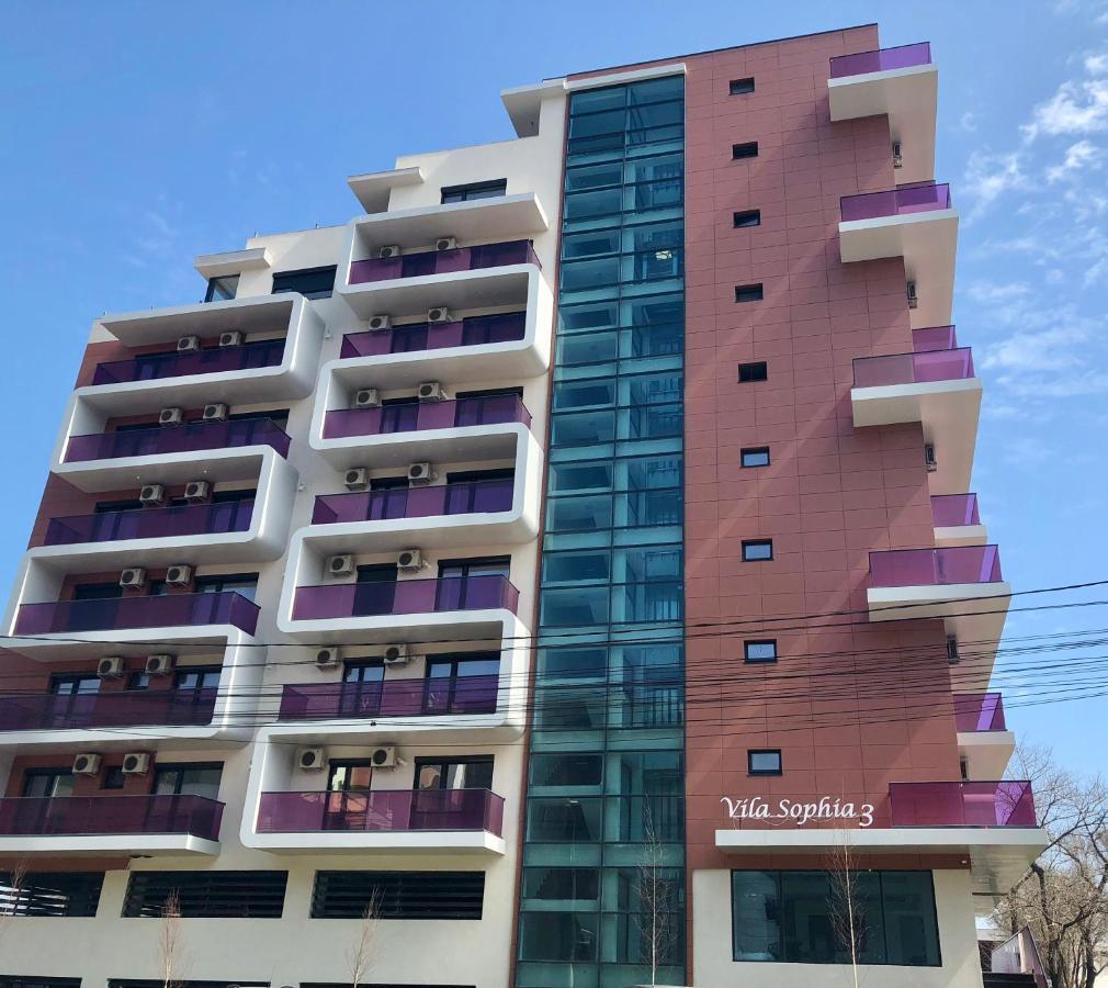 Sophia 3 Luxury Apartments Mamaia Exteriér fotografie